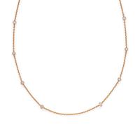 AARON BASHA, YELLOW GOLD AND DIAMOND NECKLACE