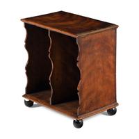 An English Fruitwood Book Rack