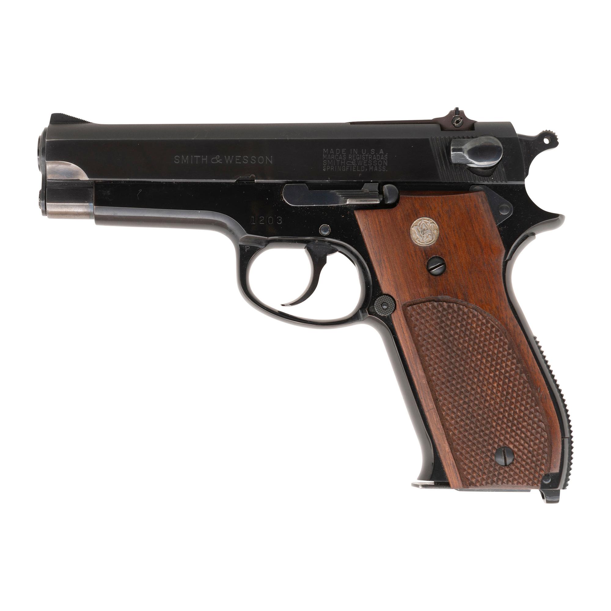 **Early Production Pre-Model 39 Smith & Wesson 9mm Pistol S/N 1203 in Box