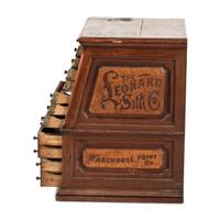 A Leonard Silk Co. Spool Cabinet