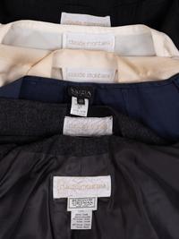 Six Designer Pieces: Five Claude Montana and One Krizia, 1980-90s