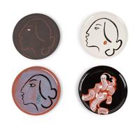 A Group of Four Plates
