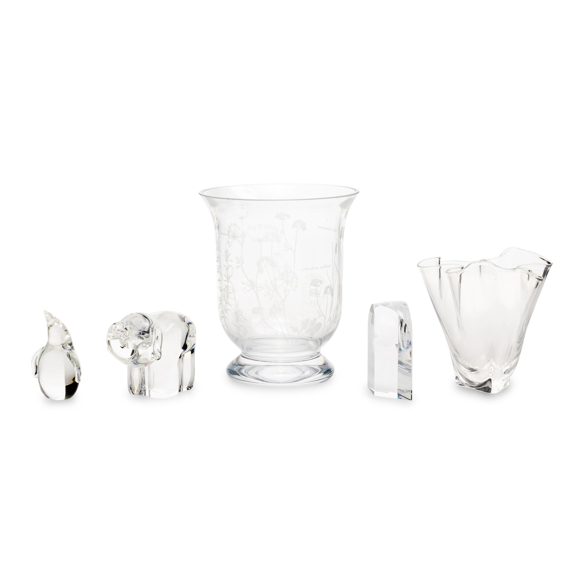 Five Glass Articles
