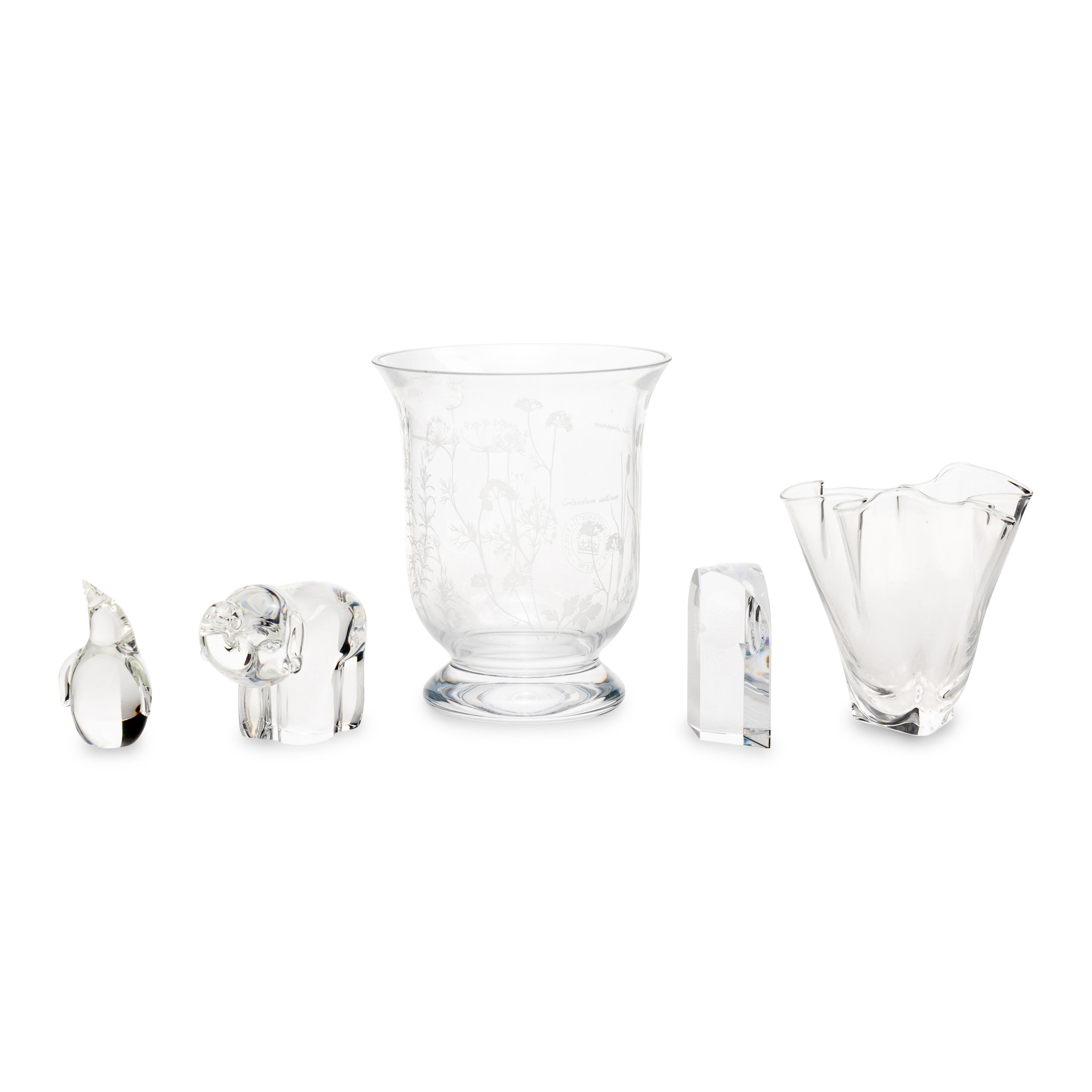 Five Glass Articles
