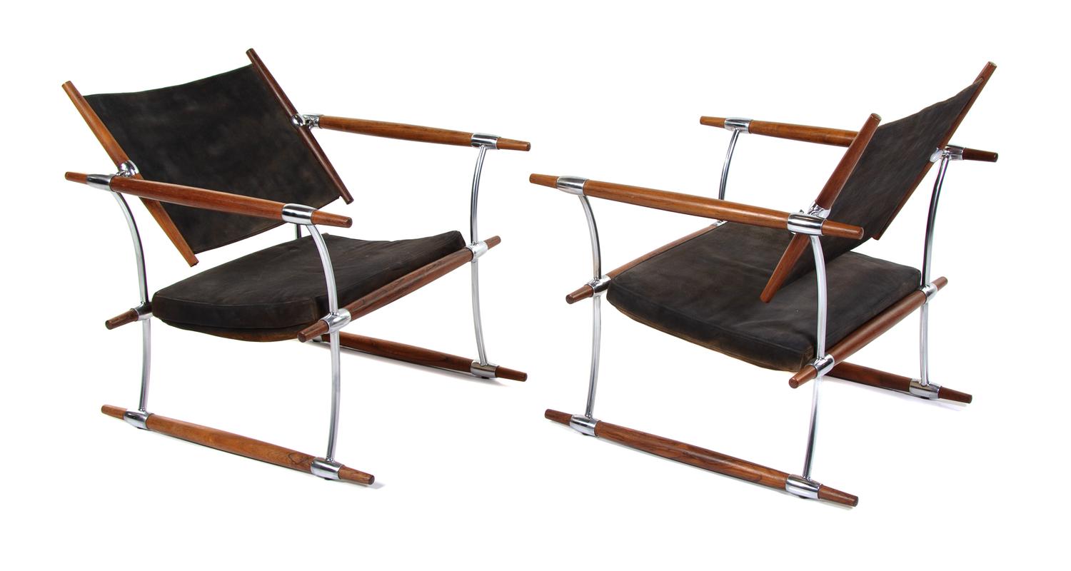 Pair of Stokke Lounge Chairs Richard Nissen, Denmark