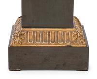 A Pair of Neoclassical Bronze Table Lamps