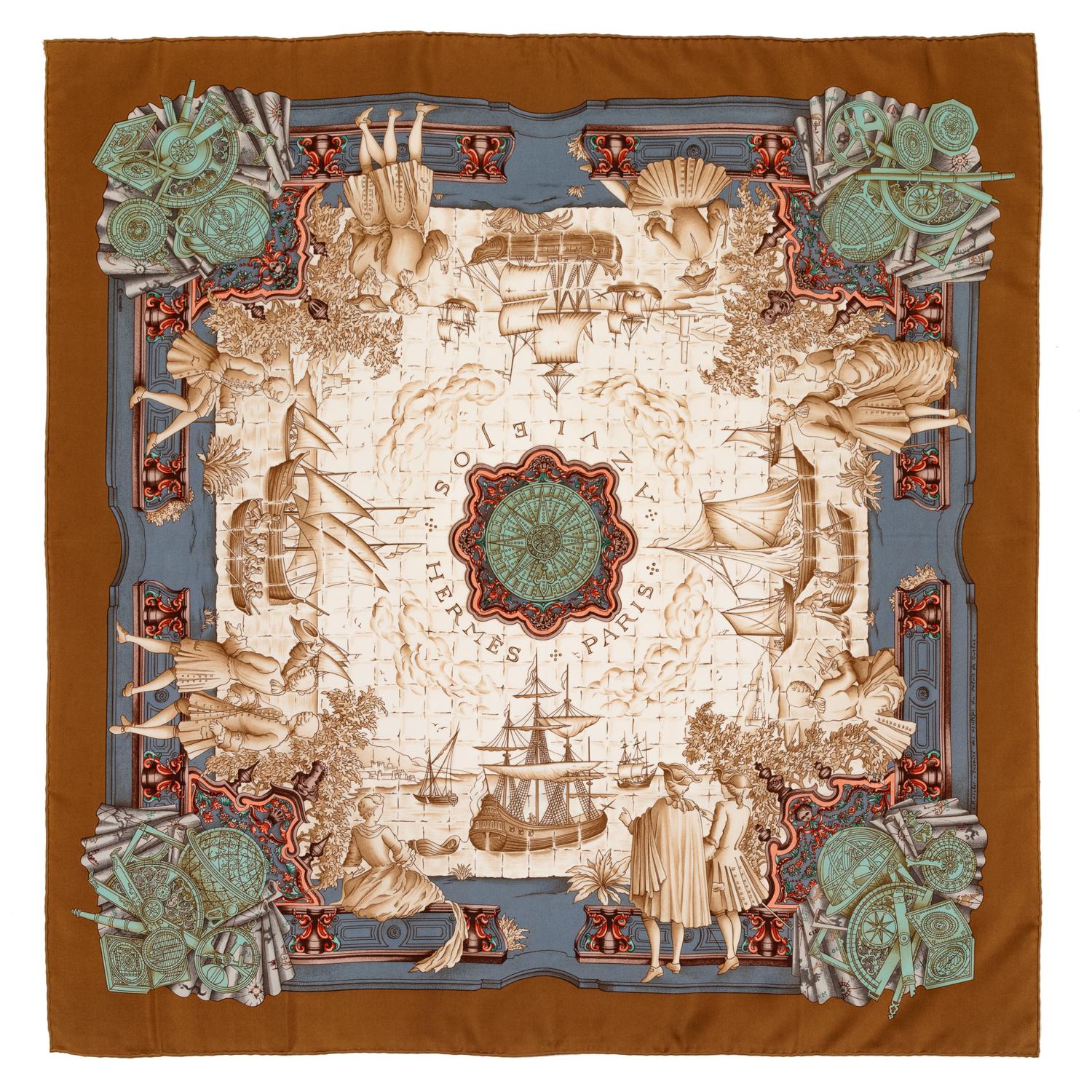 Hermès 90cm Silk Scarf