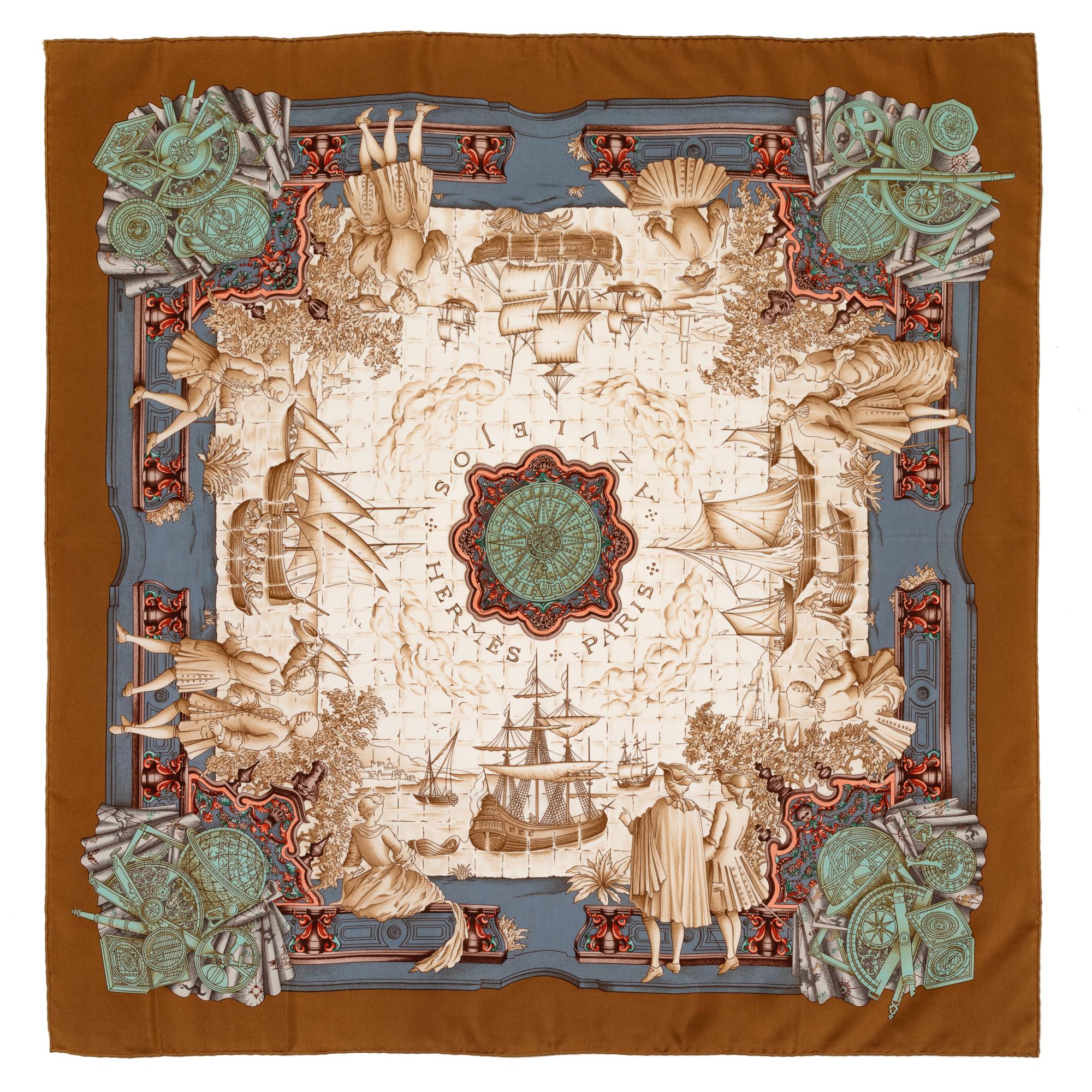 Hermès 90cm Silk Scarf