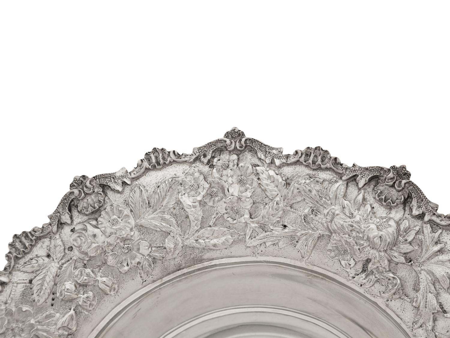 An American Silver Repoussé Bowl