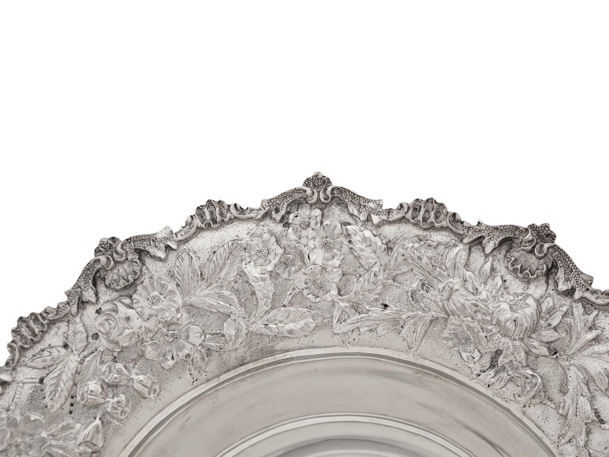 An American Silver Repoussé Bowl