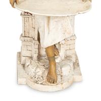 Pair of Orientalist Figures Holding Trays