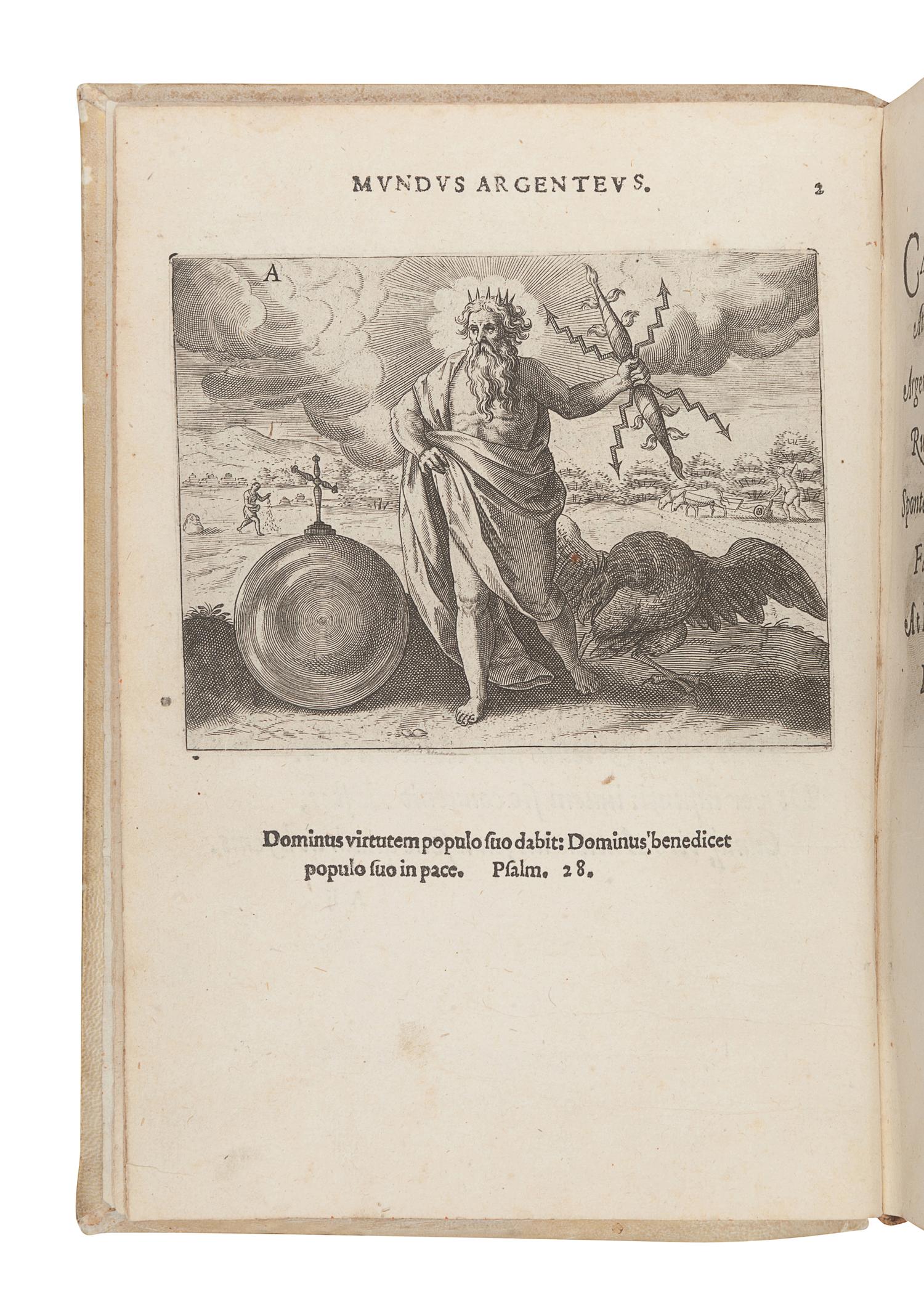 HAECHT GOIDTSENHOVEN, Laurens van (1527-1603). Mikrokosmos. Parvus Mundus . Antwerp: Gerard de Jode, 1584.
