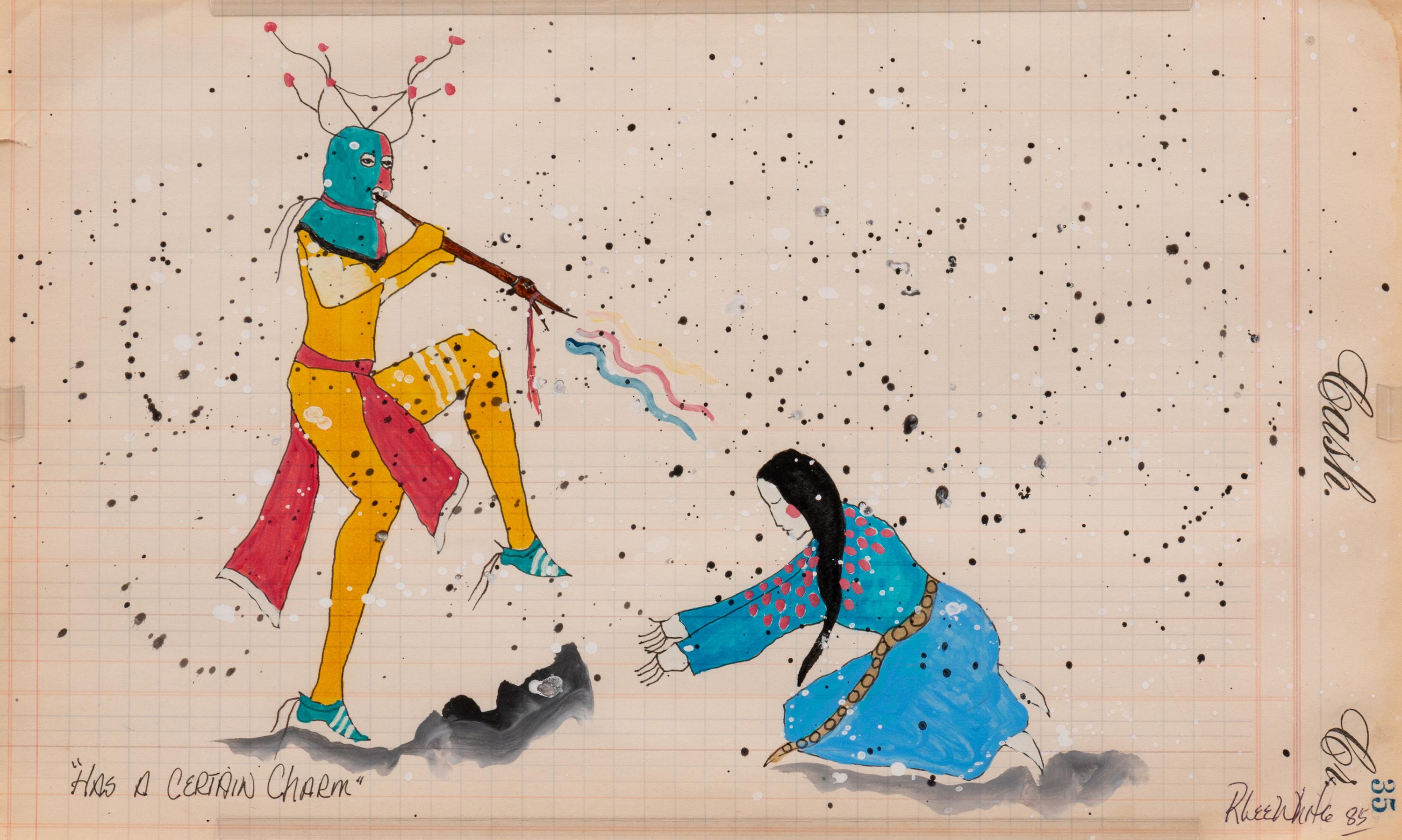 Paintings on Ledger