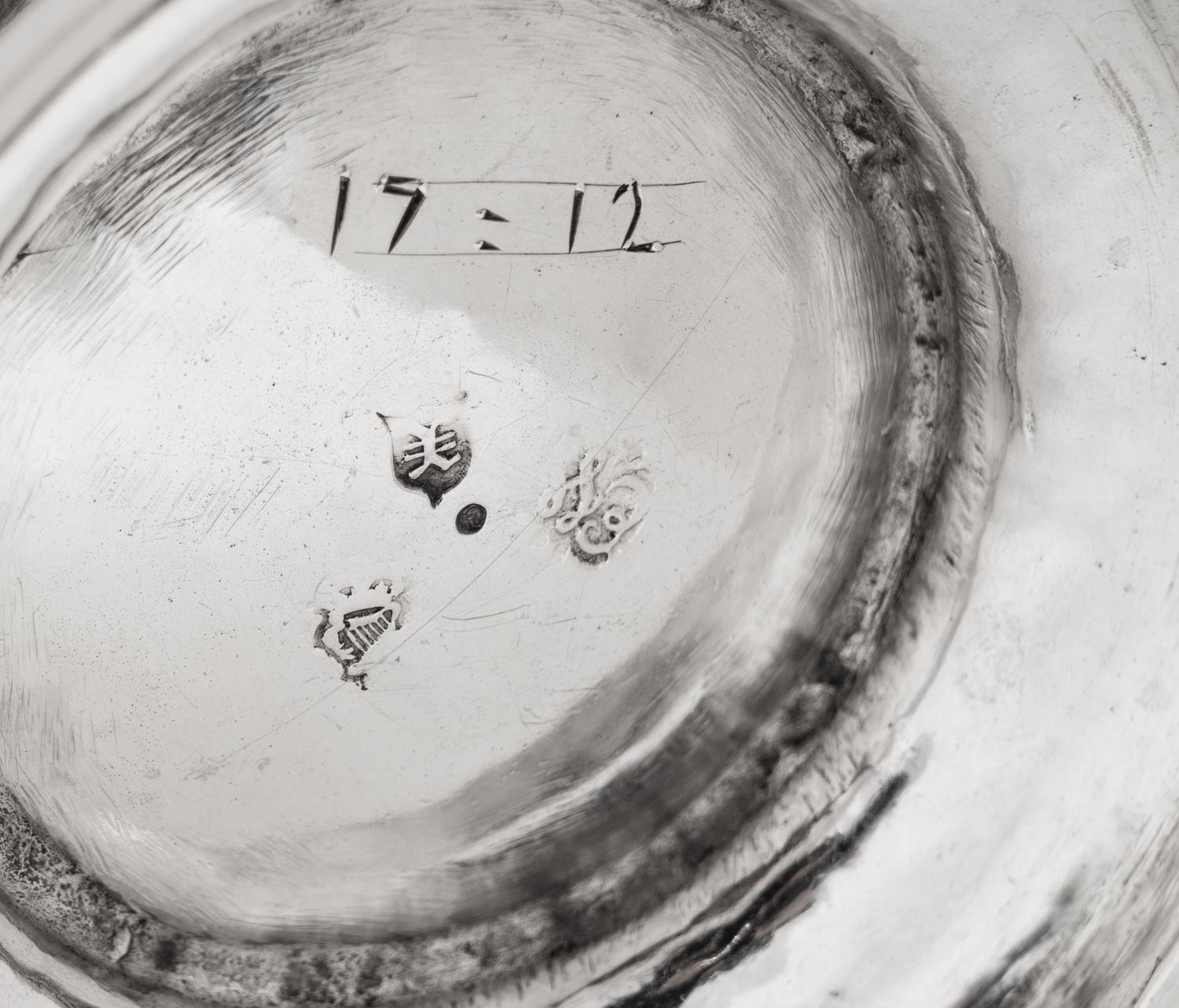 An Irish George I Silver Loving Cup