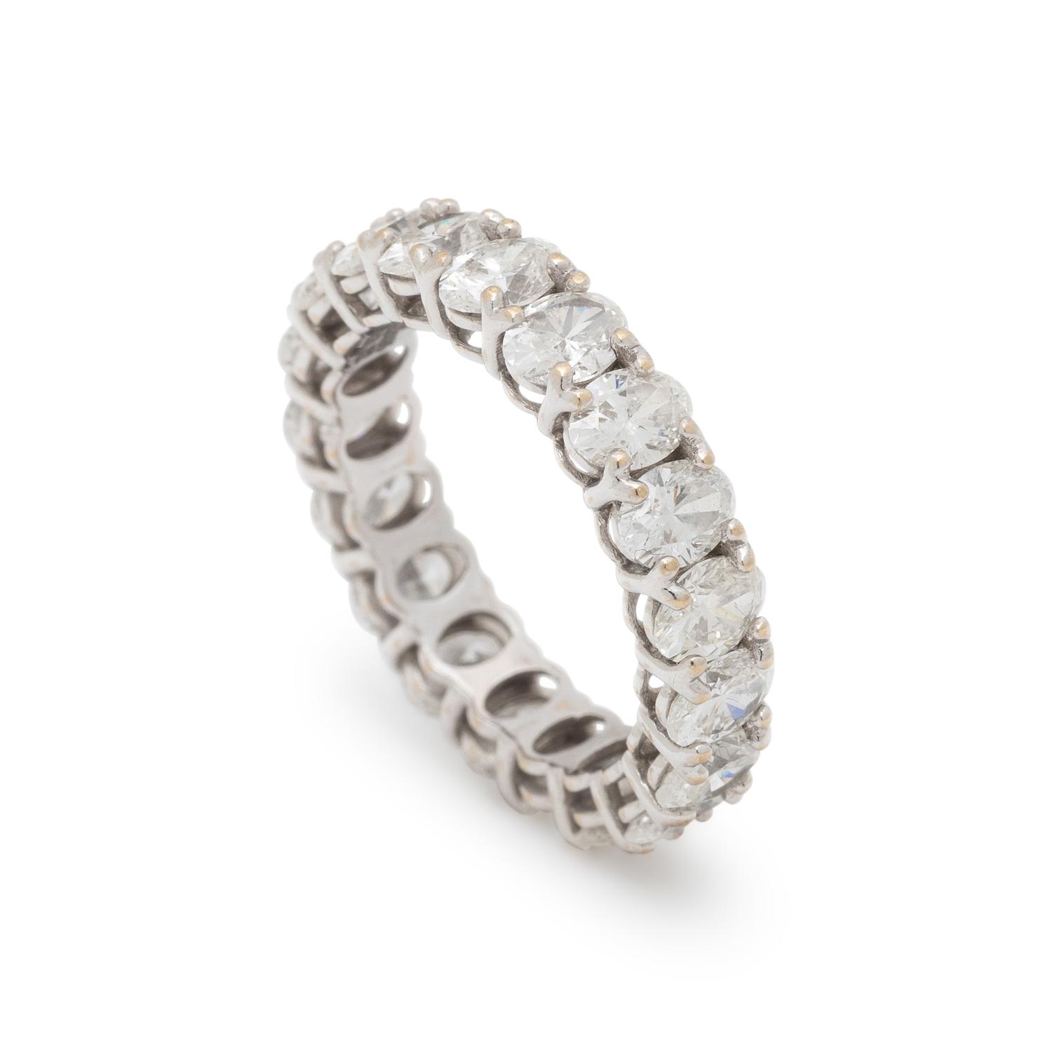 OVAL DIAMOND ETERNITY BAND