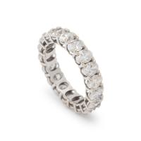 OVAL DIAMOND ETERNITY BAND