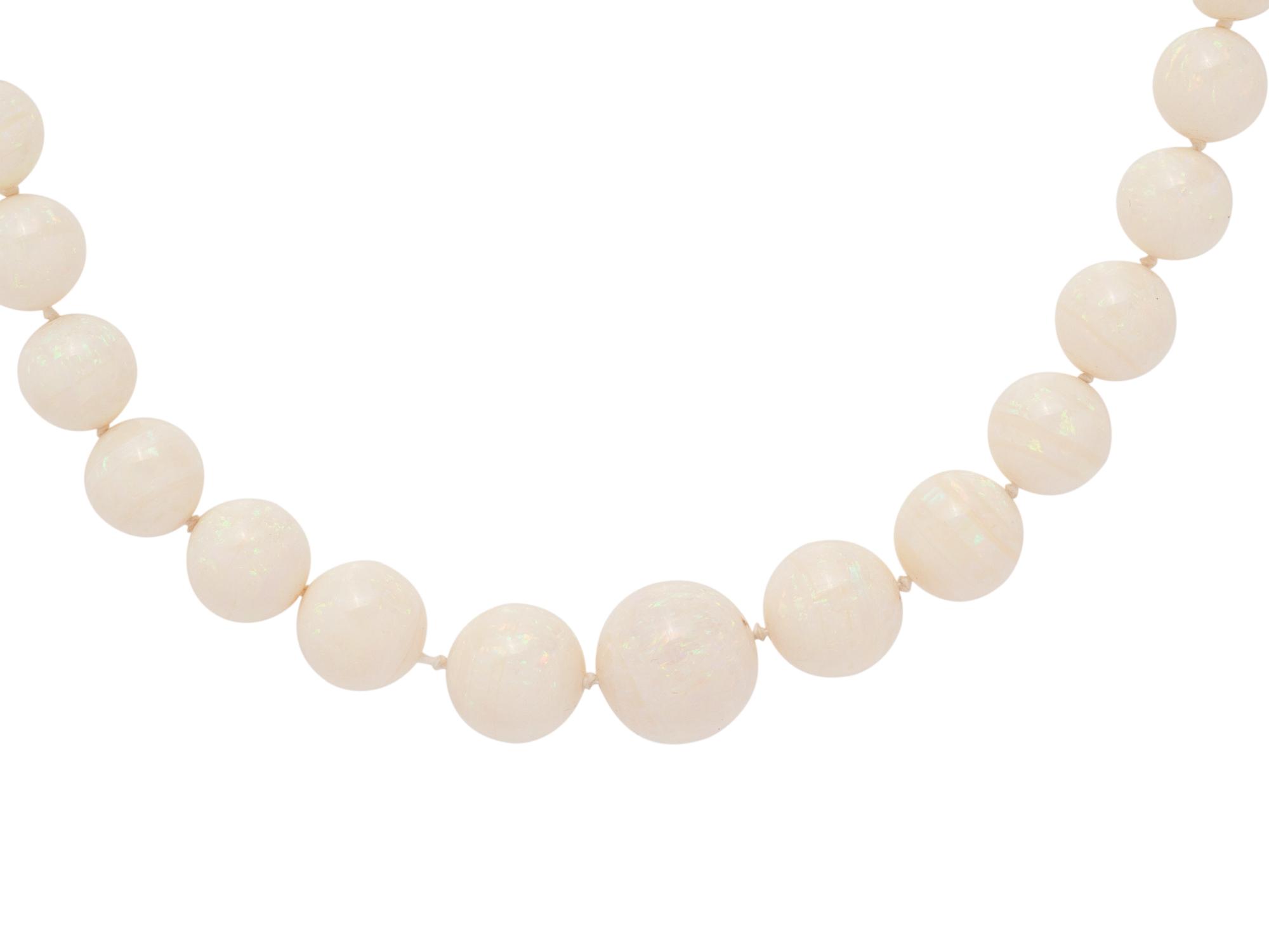 OPAL BEAD NECKLACE