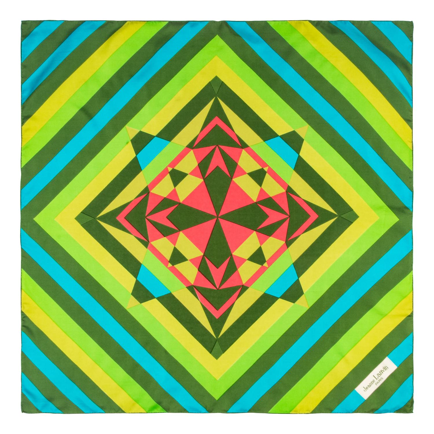 Five Designer Silk Scarves