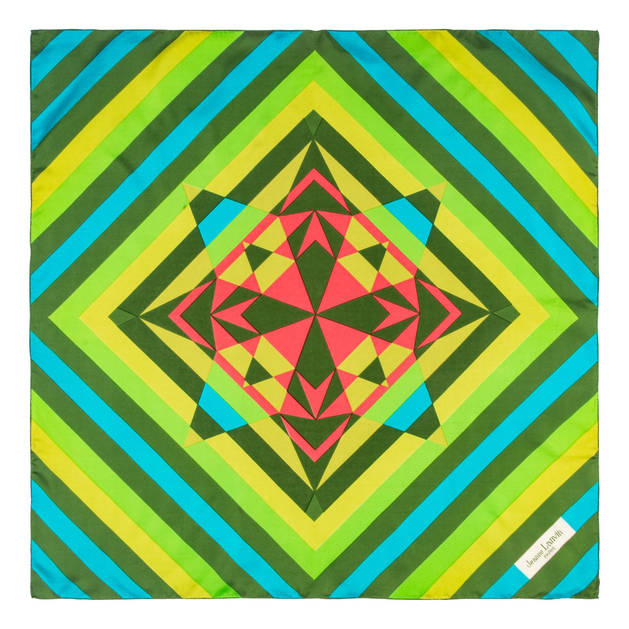 Five Designer Silk Scarves
