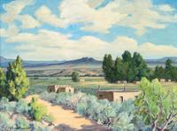 Rural New Mexico, Spring Morning