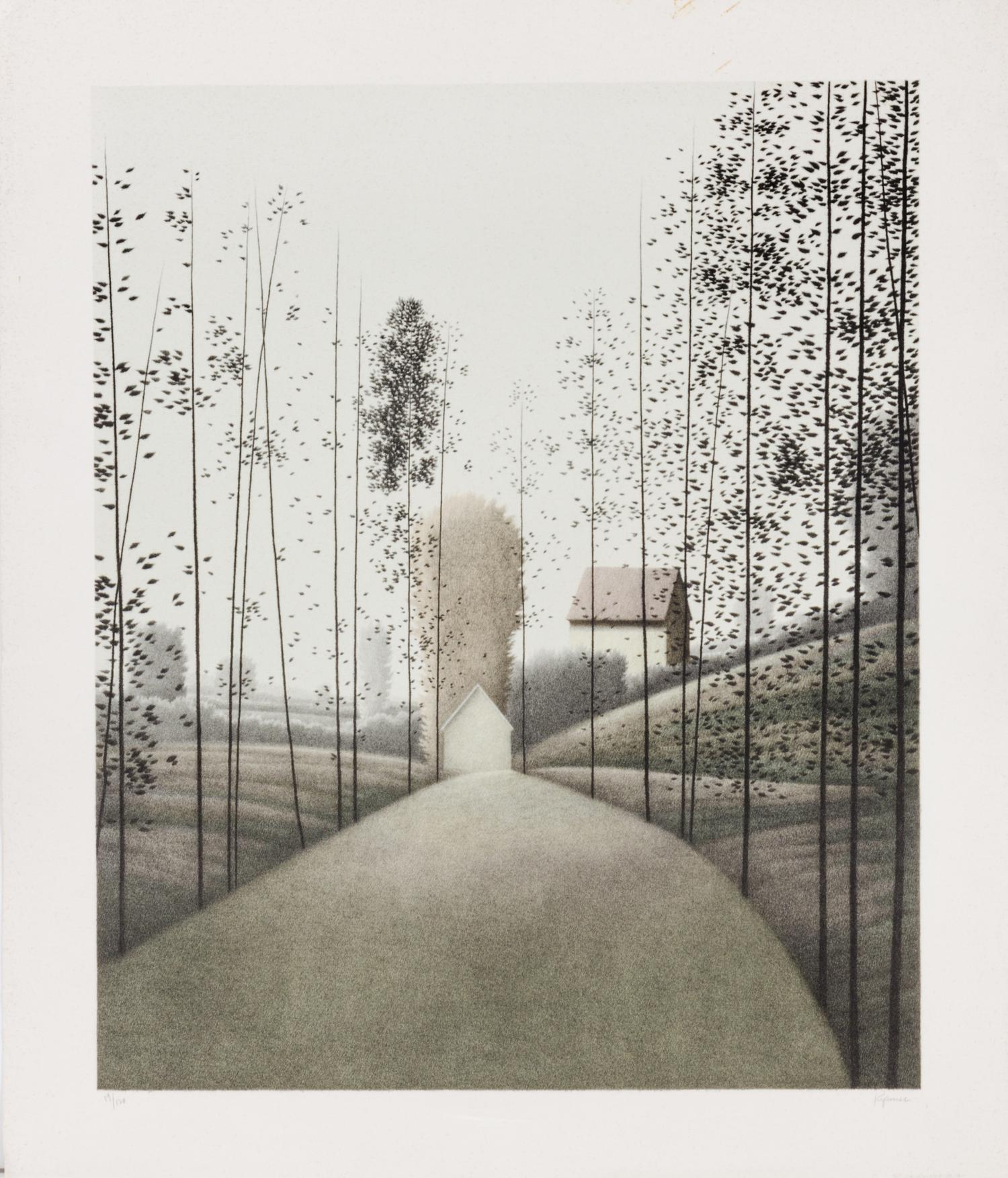 Robert Kipniss, (American, b. 1931), A Group of Four Aquatints