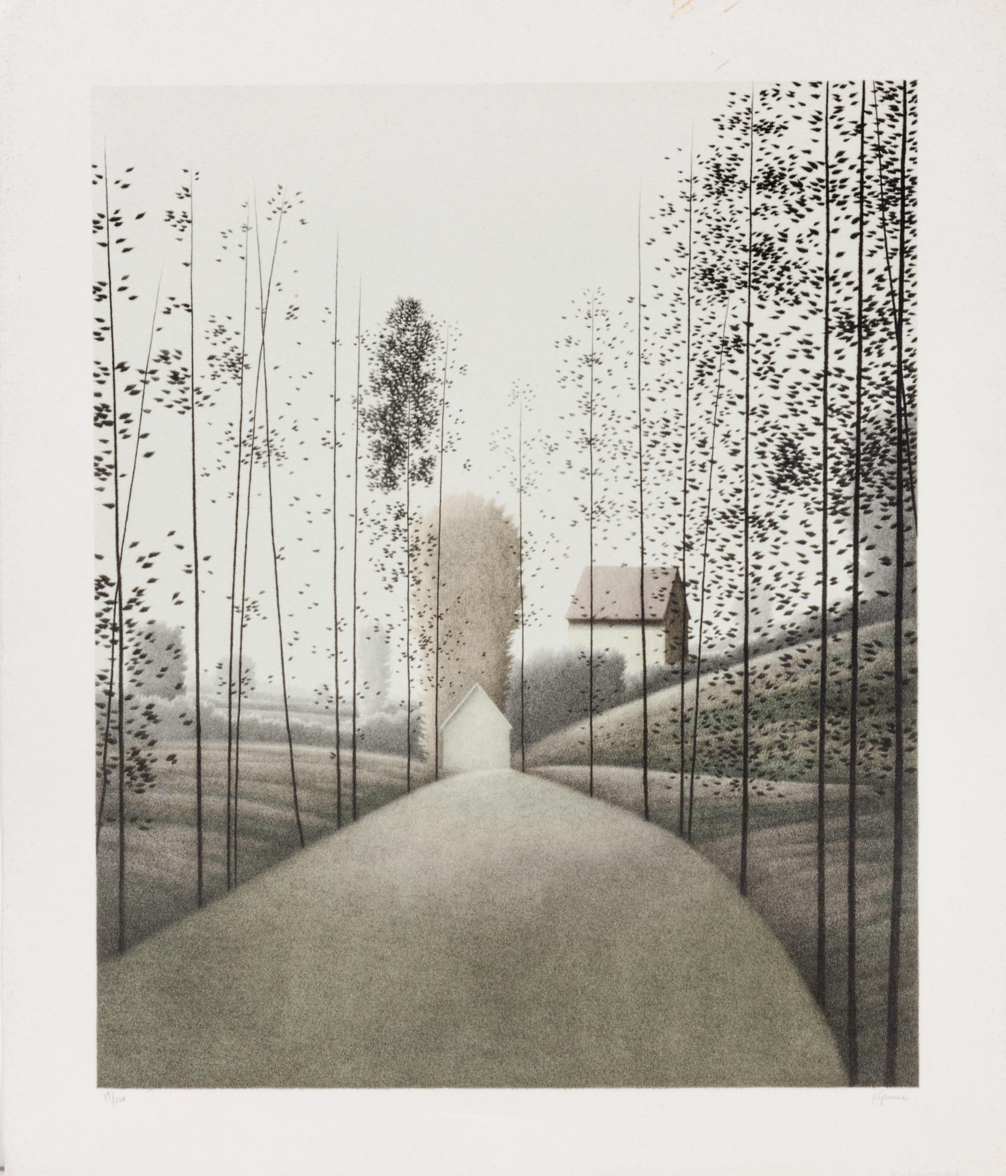 Robert Kipniss, (American, b. 1931), A Group of Four Aquatints