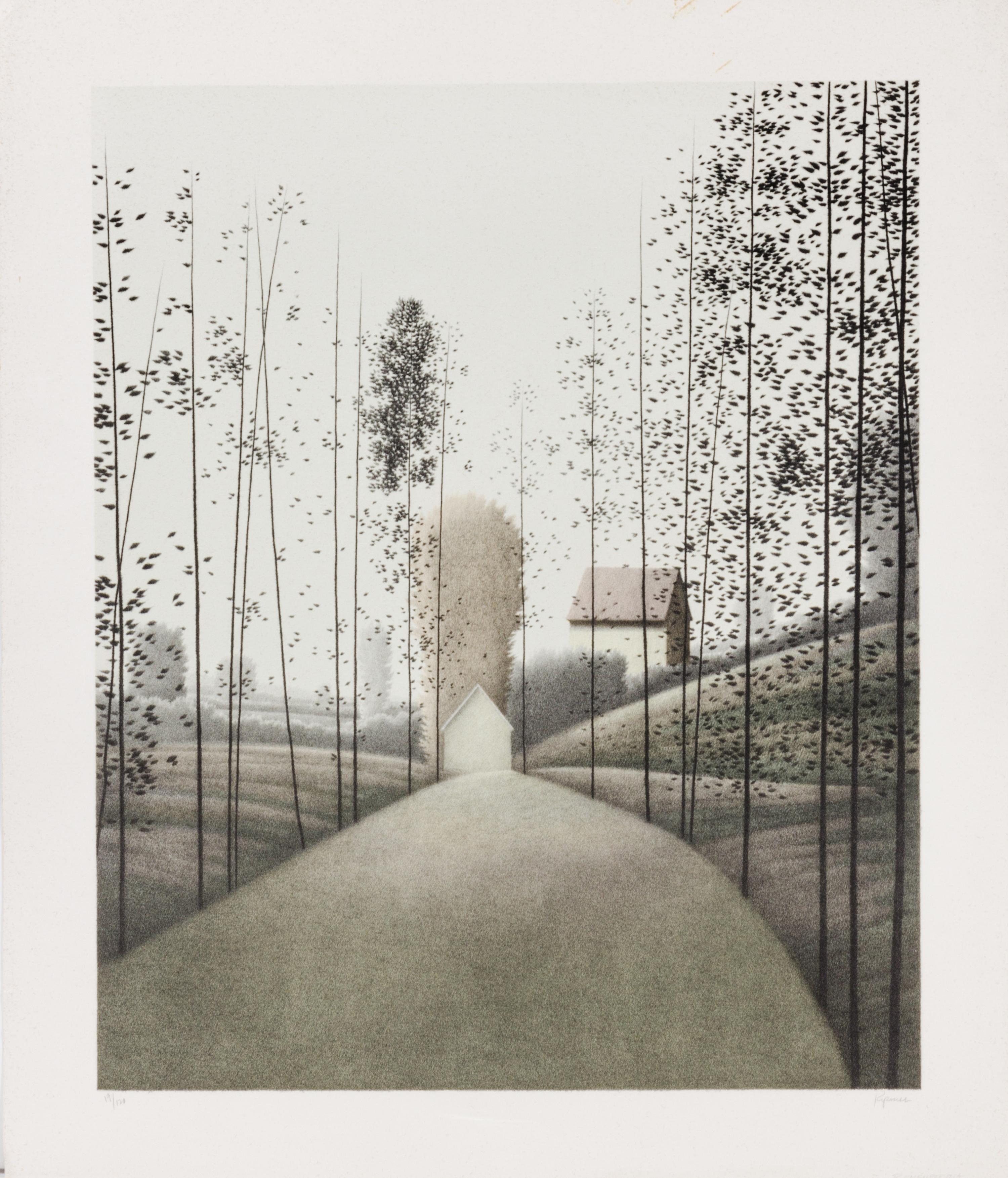 Robert Kipniss, (American, b. 1931), A Group of Four Aquatints