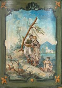 A Pair of Italian Painted Cabinets