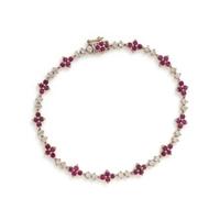 RUBY AND DIAMOND BRACELET