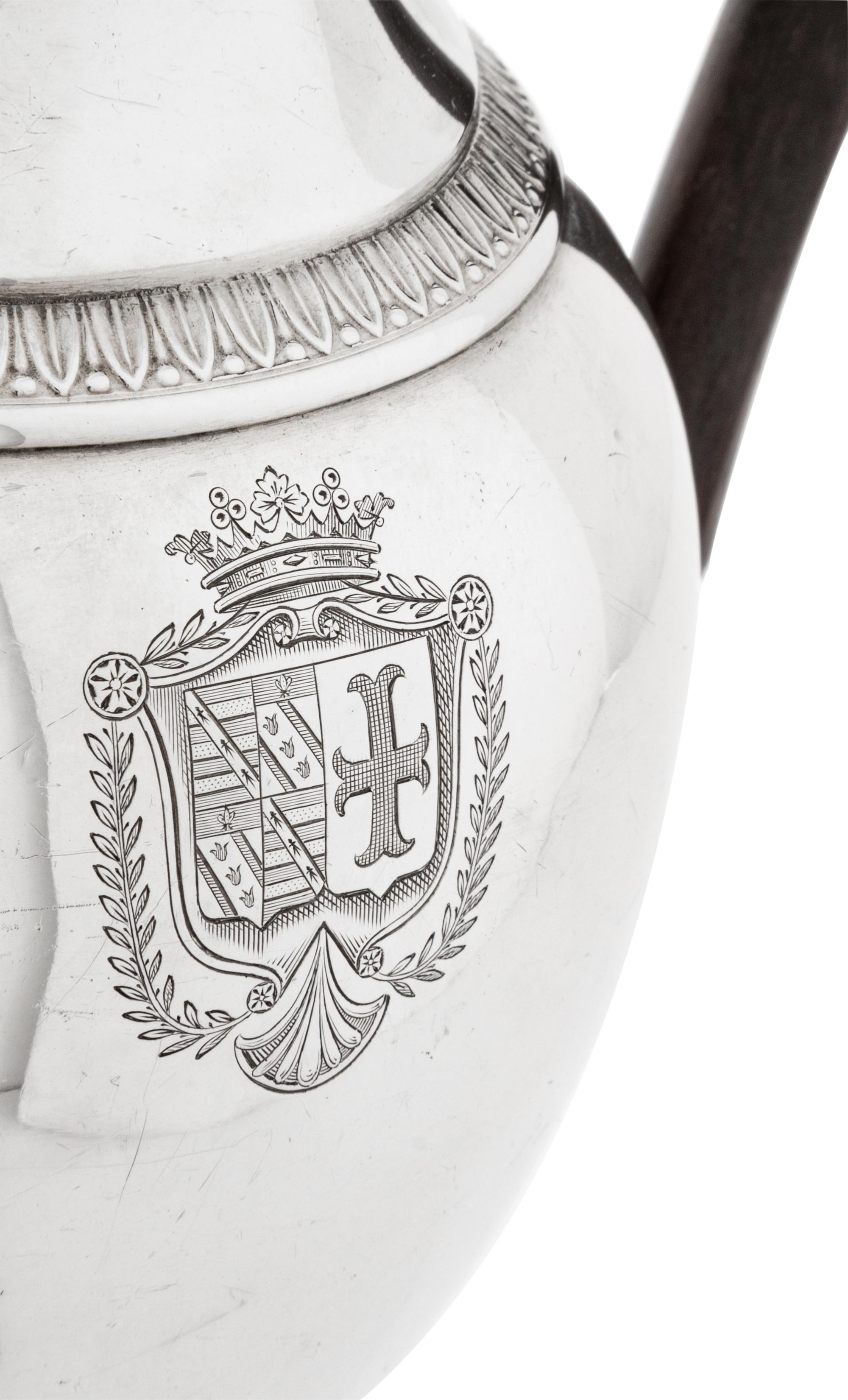 A French Silver Coffee Pot