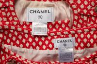 Chanel Red and White Skirt Suit, Spring 2008