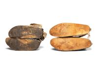 Sioux Beaded Hide Moccasins
