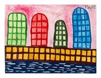 Eagles Grocery, Untitled, and Hotel & Motel & More (three works)