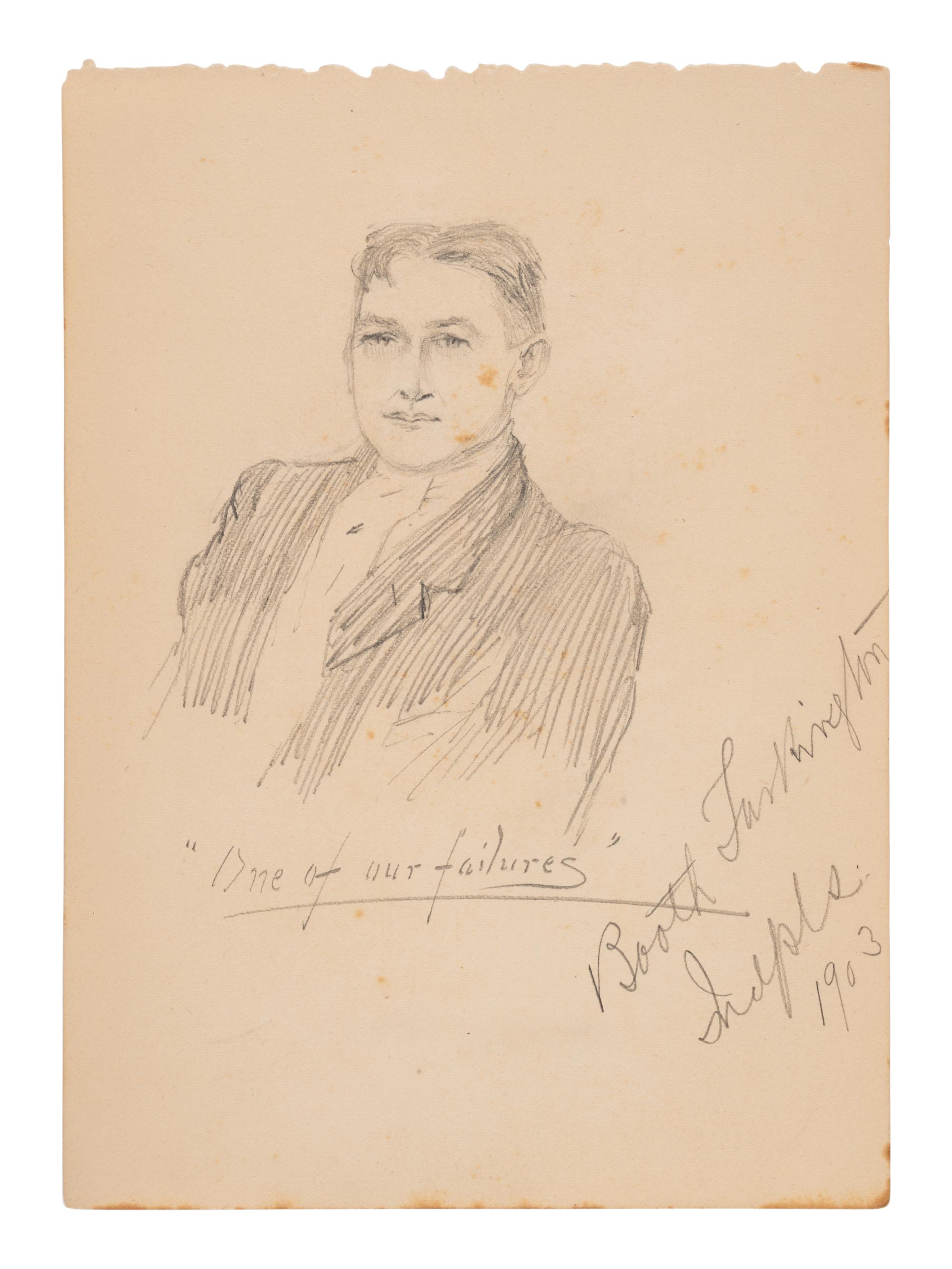 TARKINGTON, Booth (1869-1946). The Gentleman from Indiana . New York: Doubleday & McClure Co., 1899.