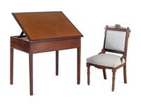 A George III Mahogany Adjustable Architect's Table