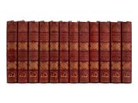 BURTON, Richard Francis, Sir (1821-1890), translator. The Book of the Thousand Nights and a Night… Reprinted from the Original Edition . 8 volumes. -- Supplemental Nights . 4 volumes. Leonard C. Smithers, editor. Albert Letchford, illustrator. London: H.S. Nichols Ltd., 1897.