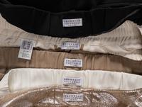 Brunello Cucinelli, Five Pairs of Pants
