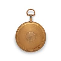 D. F. DUBOIS, MANUAL CALENDAR MOONPHASE POCKET WATCH