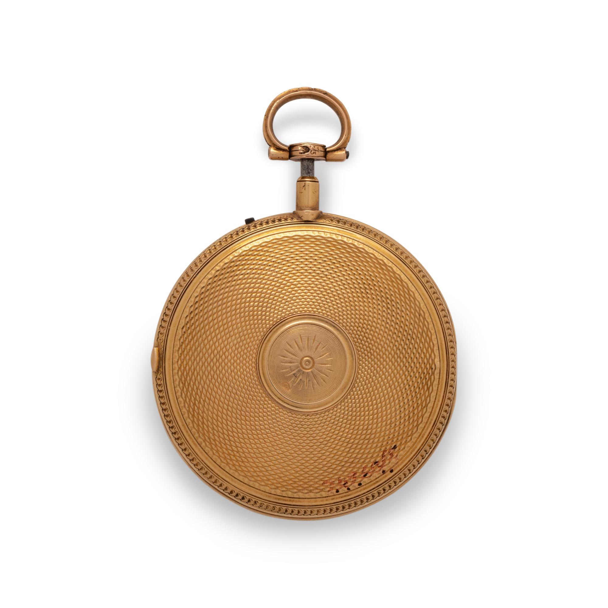 D. F. DUBOIS, MANUAL CALENDAR MOONPHASE POCKET WATCH