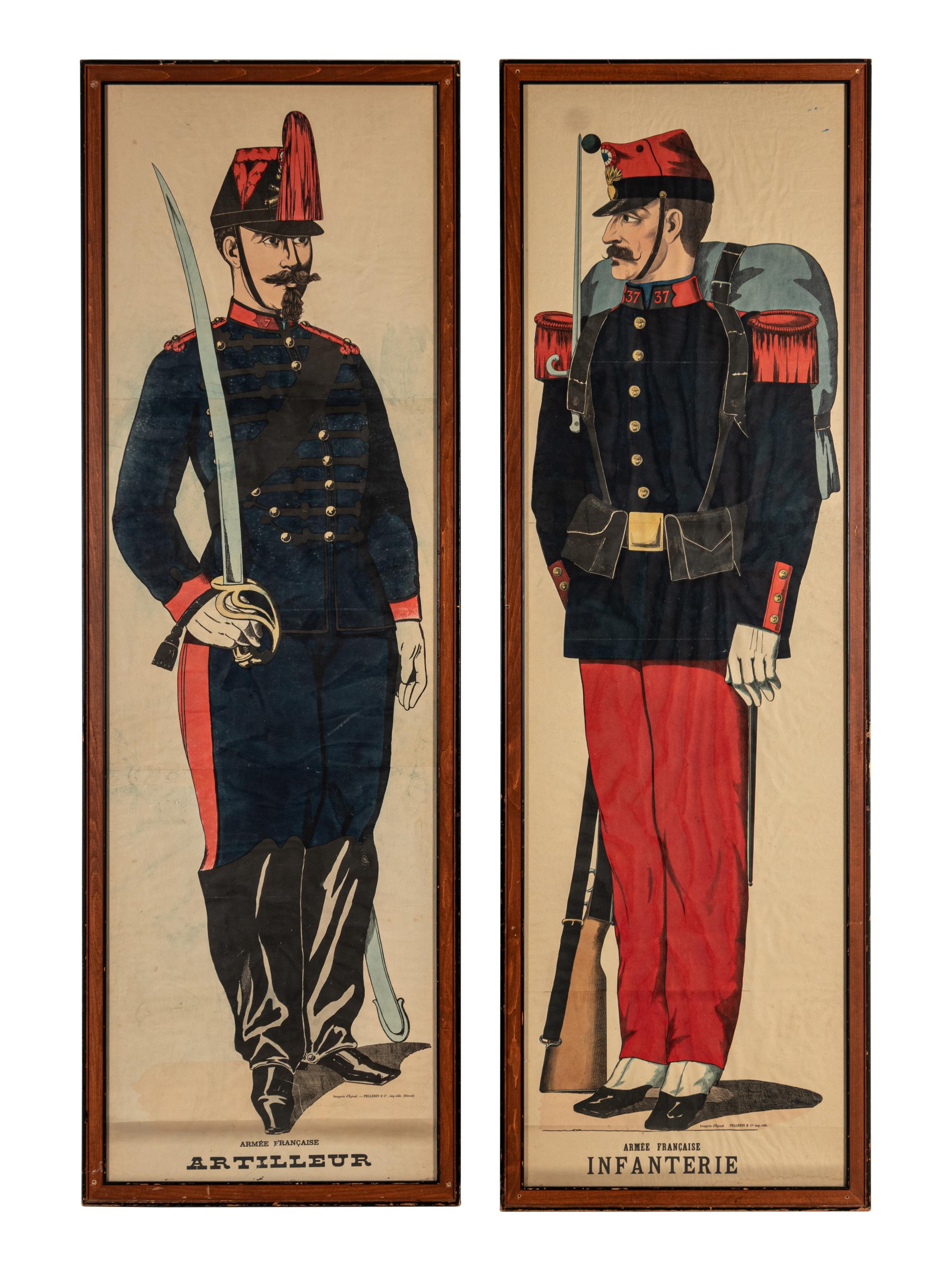 A Pair of French Military Propaganda Posters