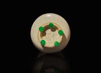 A Chinese cream-glazed vase, possibly Zhangzhou, Fujian province, Southern Song/Yuan dynasty 白瓷觶瓶 可能為漳州 福建省 南宋或元