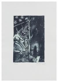 Jasper Johns, (American, b. 1930), Summer (Blue), 1991