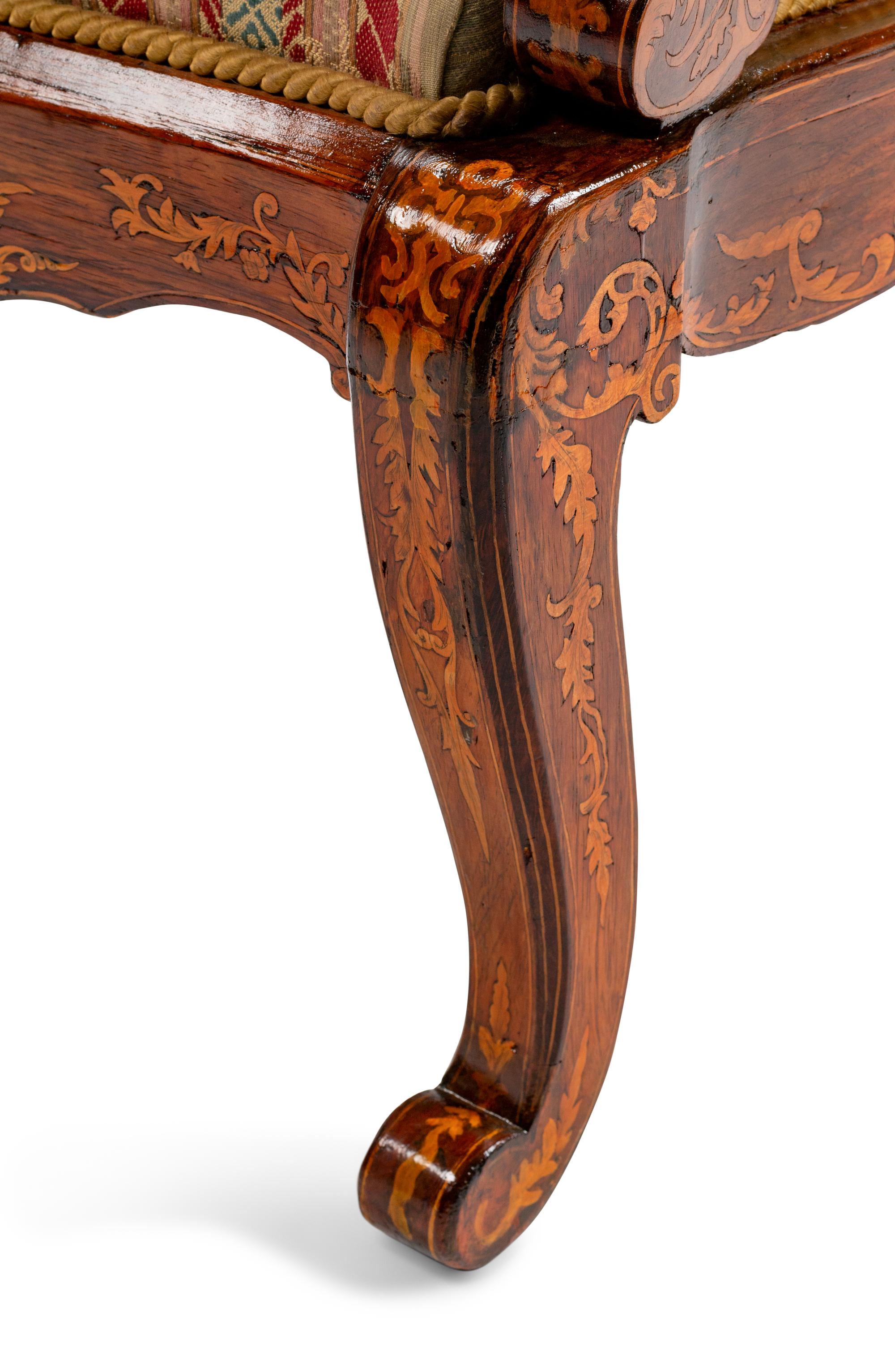 An Italian Inlaid Armchair — FIRST QUARTER 19TH CENTURY