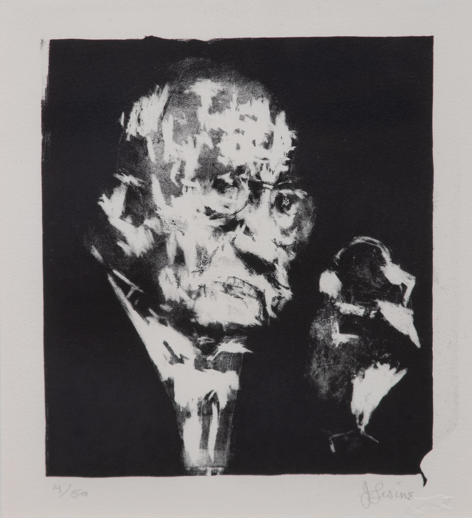 Jack Levine, (American, 1915-2010) — Kronos, 1983