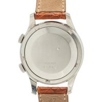 JAEGER-LECOULTRE, STAINLESS STEEL 'MEMOVOX' ALARM WATCH