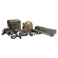 Soviet Periscopic Artillery Aiming Circle PAB-2A with Periscope and Azimuth Attachments, and Additional Optical Device