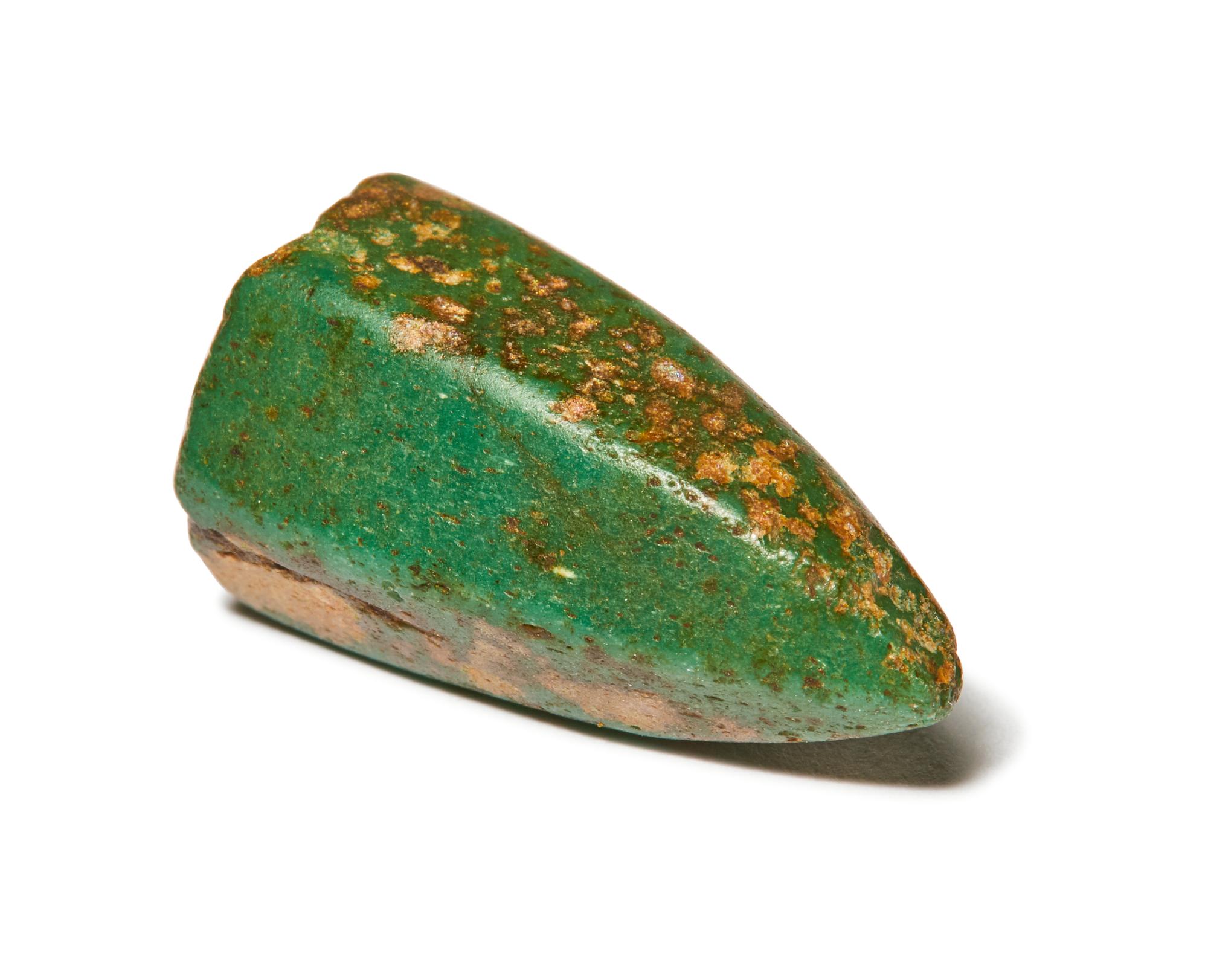 Two Greek Glass Pieces for the Game Astragalos (Knucklebone)