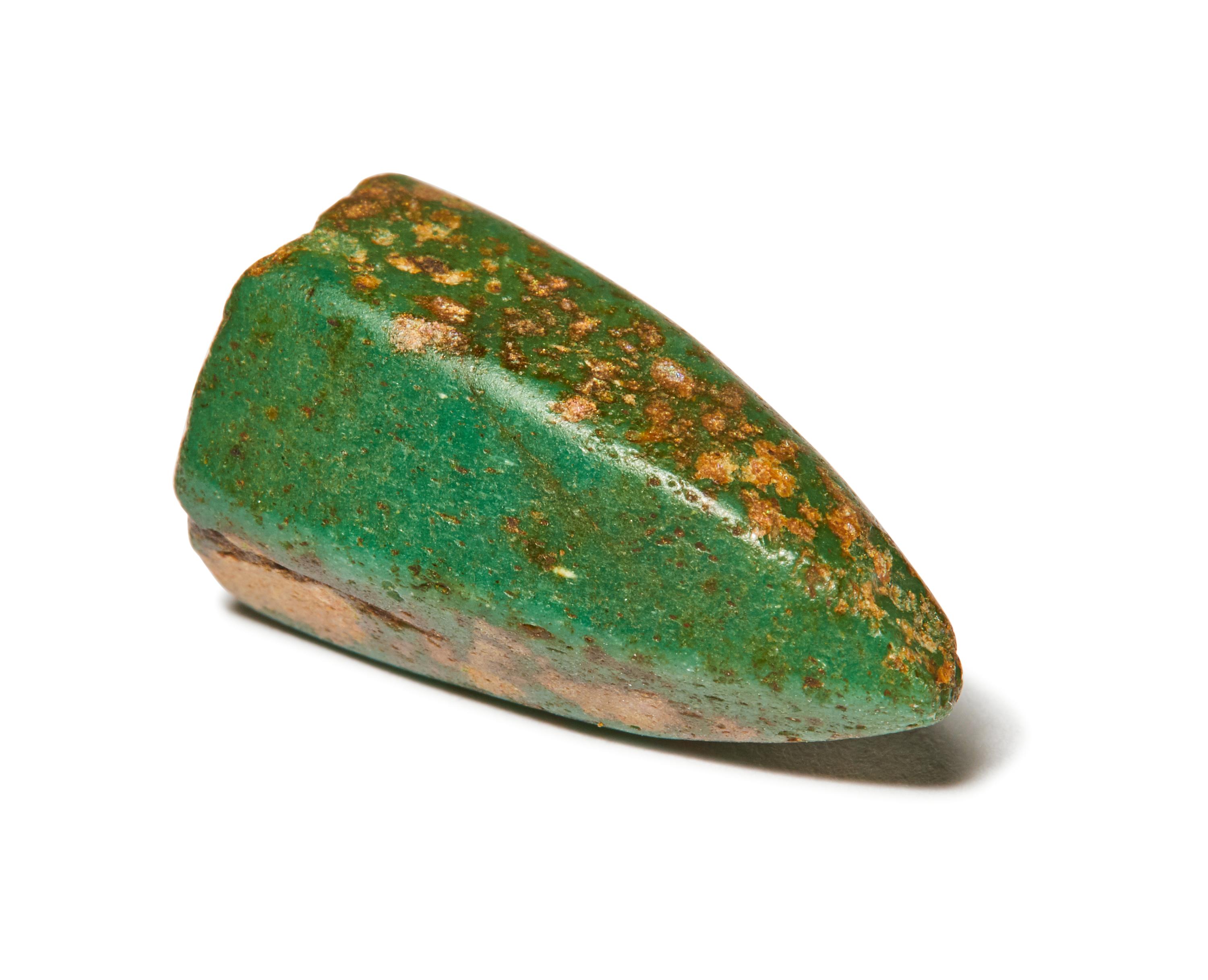 Two Greek Glass Pieces for the Game Astragalos (Knucklebone)