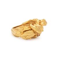 TIFFANY & CO., SCHLUMBERGER, YELLOW GOLD BOW RING