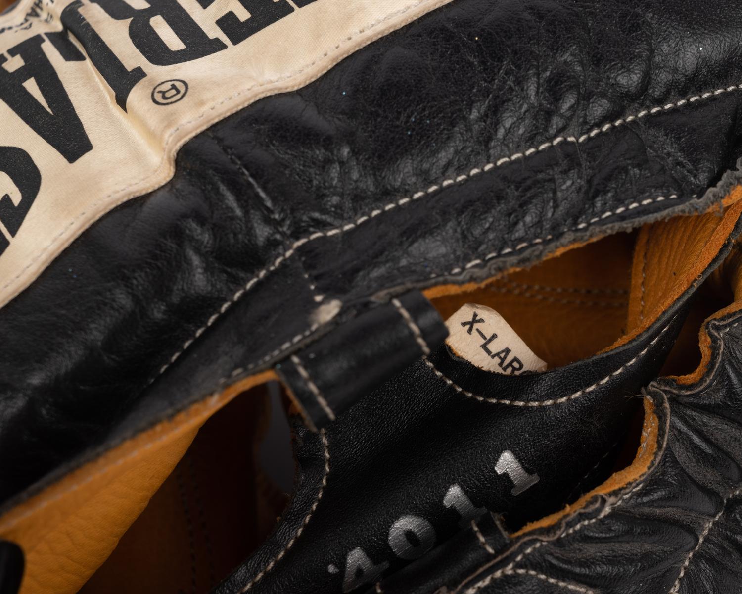 A 1970s Era Muhammad Ali Training Used / Worn Everlast Boxing Headgear